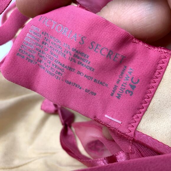Victorias Secret Biofit Multi-Way Bra Womens Size 34C Hot Pink NEW - Picture 6 of 6